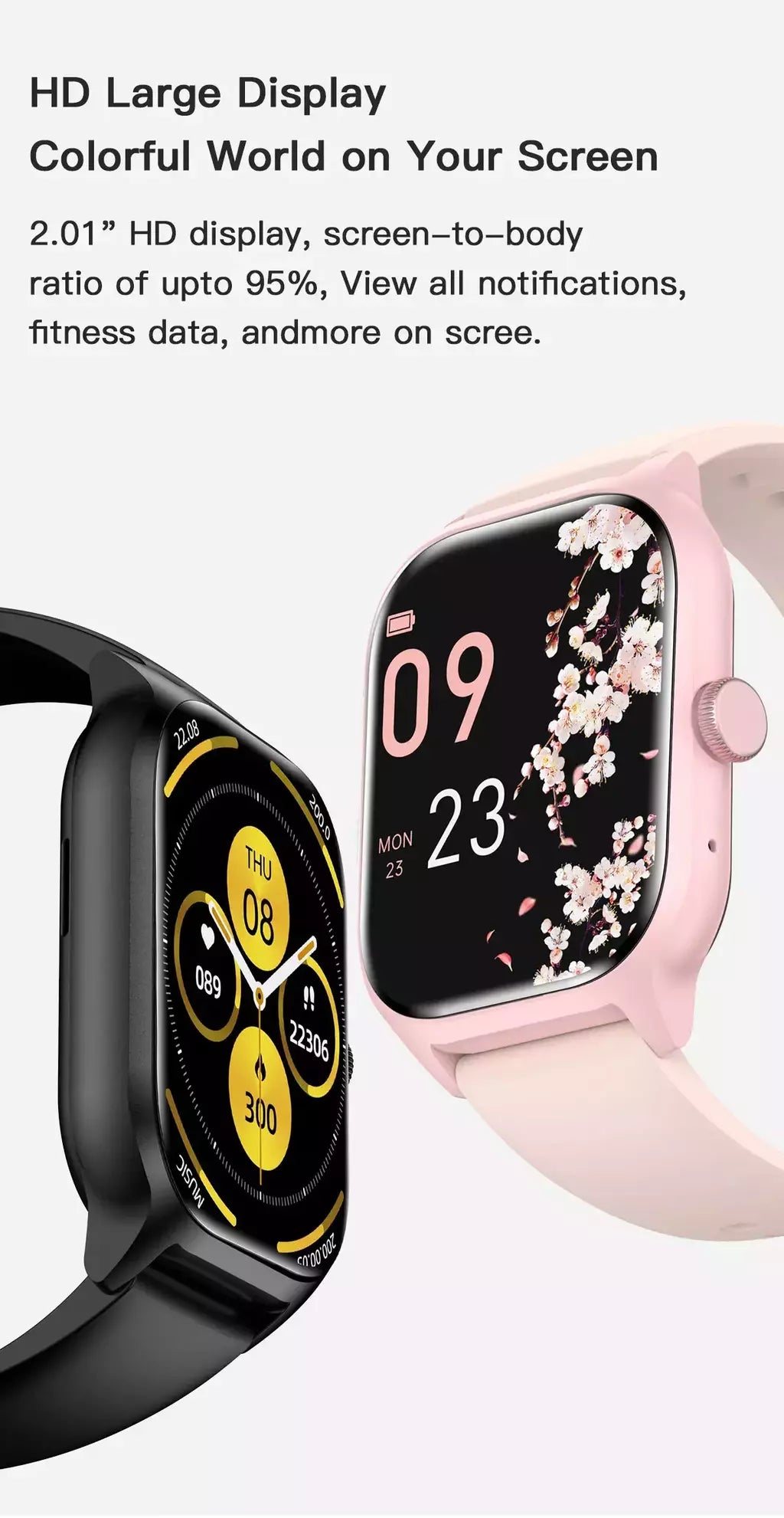 LEMFO LT10 Smartwatch para homens e mulheres Touch Dial Chamada Música Smartwatch Android iOS Rastreador de Fitness Relógios Esportivos 2024