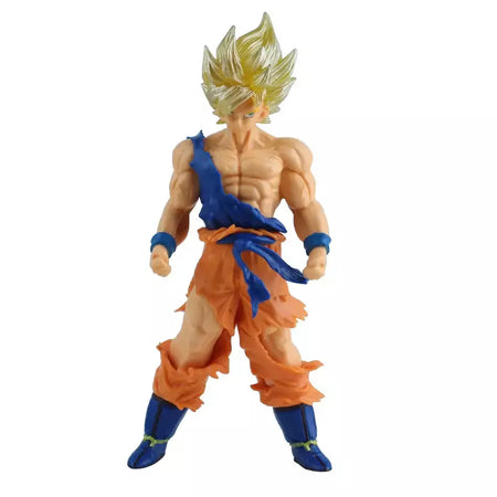 Anime dragon ball z super saiyan son goku vegeta anime figura de ação modelo presentes estatuetas colecionáveis para crianças 18cm