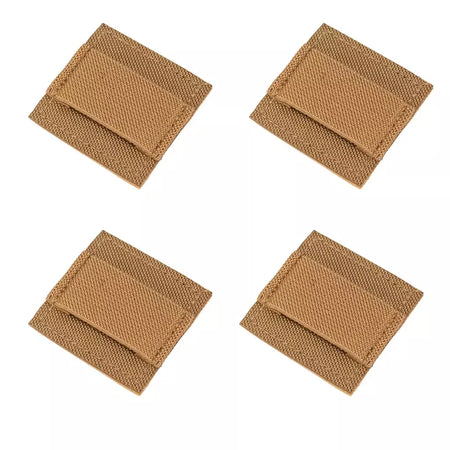 Alça de chicote de fios para fone de ouvido tático, organizador elástico, chicote de fios, gancho, adesivo, capacete, colete, acessórios