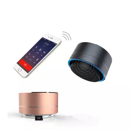 A10 alto-falante de metal bluetooth sem fio portátil áudio do carro deslumbrante crack luzes led subwoofer suporte cartão tf carregamento usb para pc