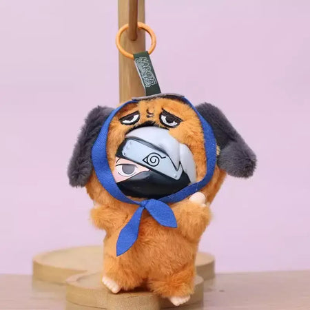 Naruto besta de cauda série brinquedos de pelúcia bonito sasuke sakura bonecas de vinil kawaii gaara hinata kakashi saco chaveiros para presente aniversário