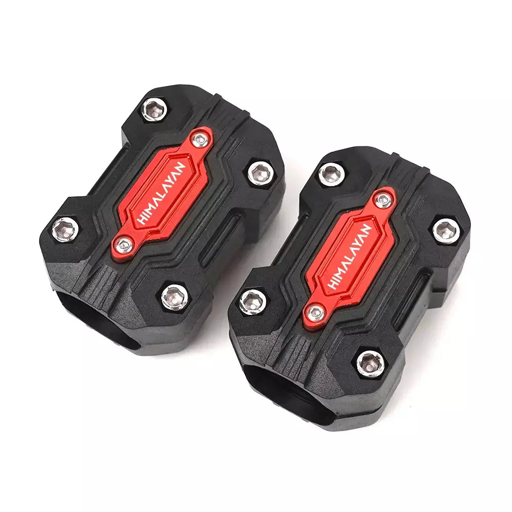 Para royal enfield himalayan 450 411 400 acessórios guarda motor da motocicleta pára-choques proteção guarnição guarda blocos tampas da válvula do pneu
