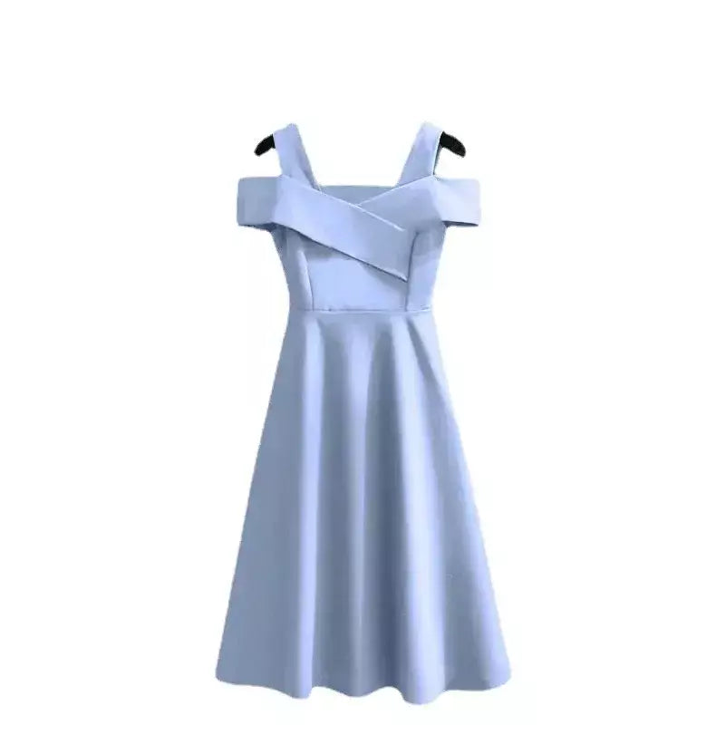 Plus size 2022 plus size feminino moda elegante vestido emagrecimento cintura-equipado saia verão atacado para meninas rechonchudas