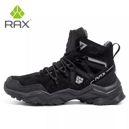 Rax à prova dwaterproof água caminhadas sapatos homens inverno ao ar livre tênis para homens botas de neve de pelúcia montanha botas de neve turismo ao ar livre sapato de corrida