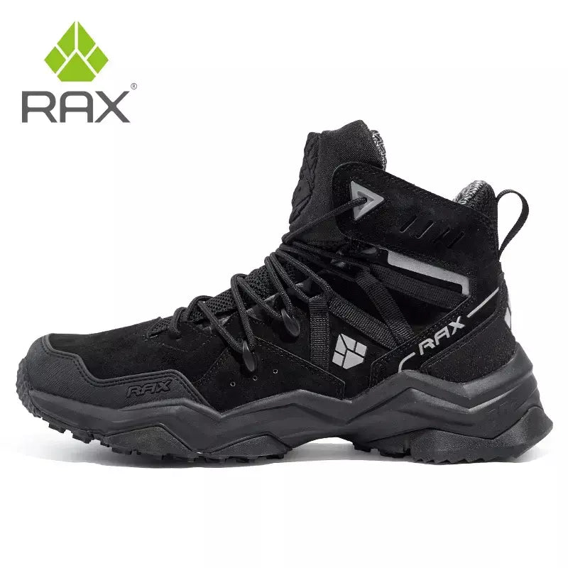 Rax à prova dwaterproof água caminhadas sapatos homens inverno ao ar livre tênis para homens botas de neve de pelúcia montanha botas de neve turismo ao ar livre sapato de corrida