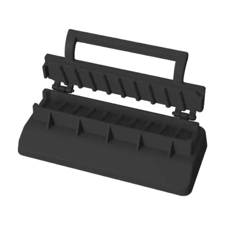 Máquina de espeto de carne de churrasco de plástico portátil reutilizável fabricante de espeto de churrasco fácil preparação de kebab ferramenta para churrasco