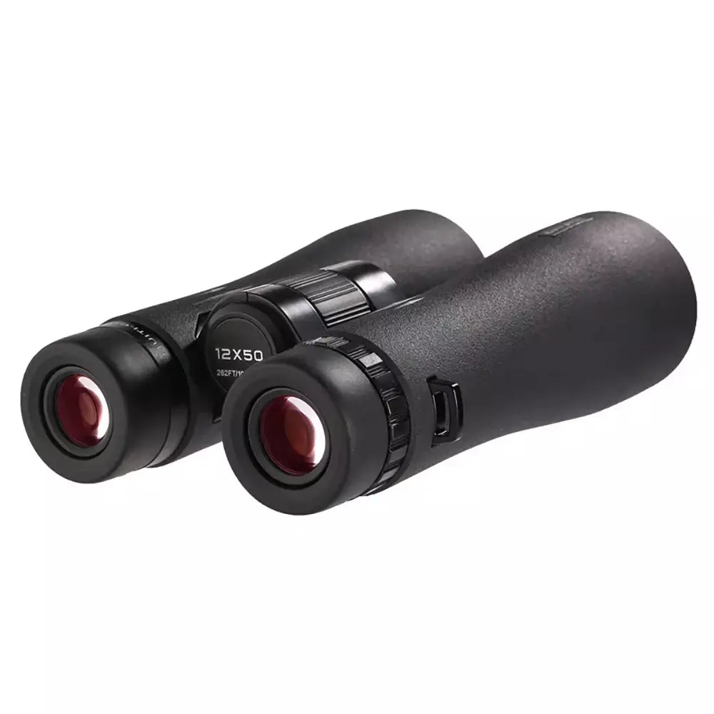 Binóculos HD 12x50 para adultos Binóculos de visão grande de alta potência com visão clara IPX7 Telescópio à prova d'água para viagens de caça