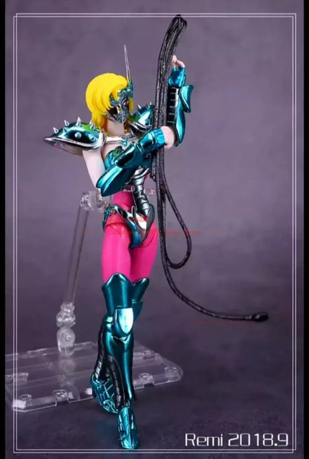 GoodTony/GT Saint Seiya Mito Pano EX Athena Saori Kido Águia Marin Ophiuchus Shaina Prata Cavaleiros do Zodíaco Figura de ação