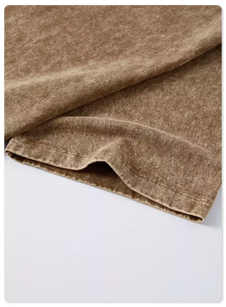 Lobos escuros Vintage lavados camisetas para homens, musculação em ginástica, roupas masculinas extragrandes, fitness no verão, treino