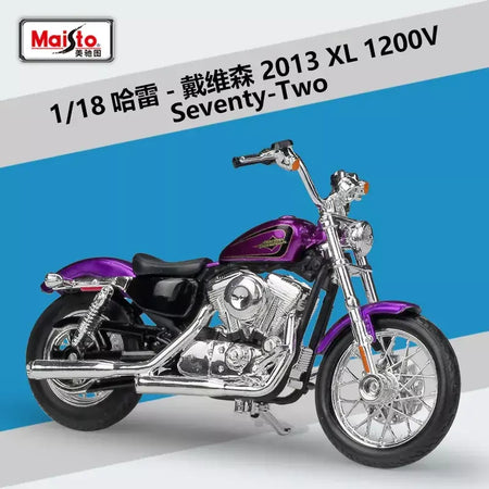 Maisto 1:18 harley davidson sportster ferro 883 liga clássico modelo da motocicleta diecast metal motocicleta modelo crianças brinquedos presente