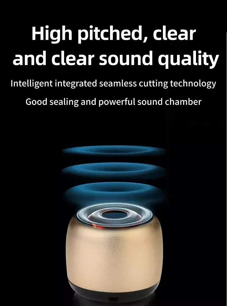 Bluetooth m1 alto-falante portátil música estéreo surround mini usb ao ar livre subwoofer alto-falante reprodutor de áudio alto-falante microfone