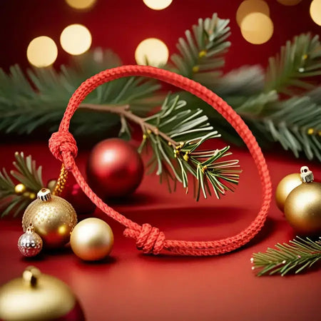 Novo artesanal pulseira de corda de natal unissex ajustável corda fina braslet amizade jóias casuais acessórios versáteis jooias