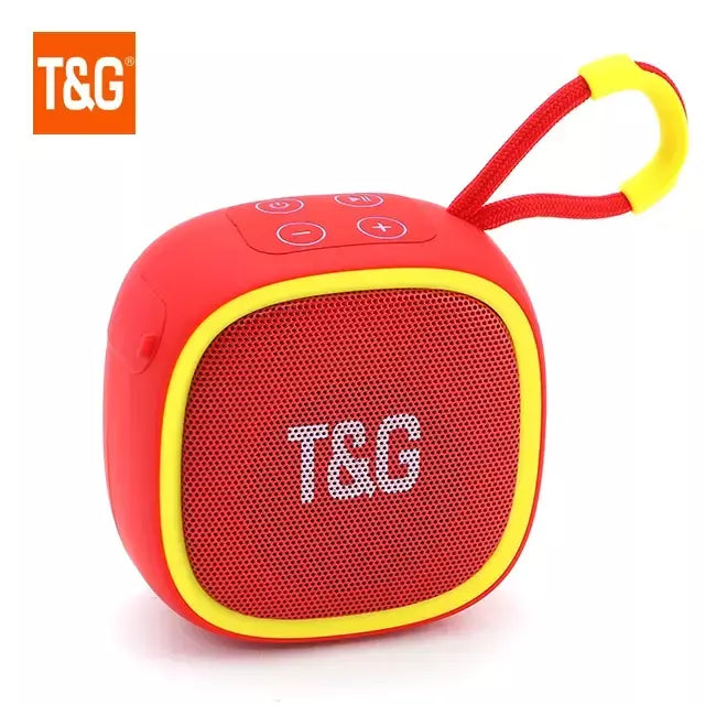 Alto-falante bluetooth tg659 mini alto-falantes portáteis sem fio poderosos tws bt 5.3 caixa de som alto-falante de alta fidelidade suporta cartão tf rádio