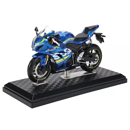 Cca 1:12 suzuki GSX-R1000 liga motocross licenciado modelo de motocicleta brinquedo carro coleção presente produção estática fundição
