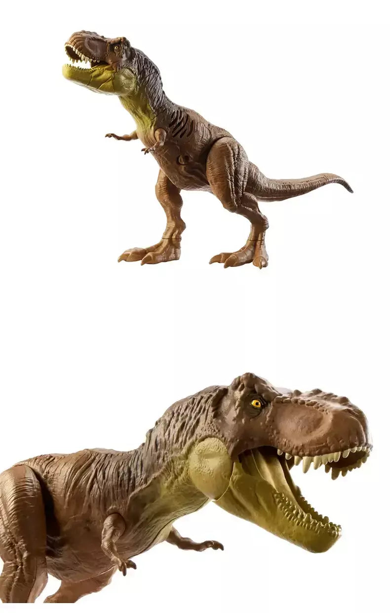 Figura de ação jurássica do dinossauro do mundo para crianças, brinquedos originais para meninos, Tiranossauro Rex, Tiranossauro Rex, Giganotossauro, Figura Anime