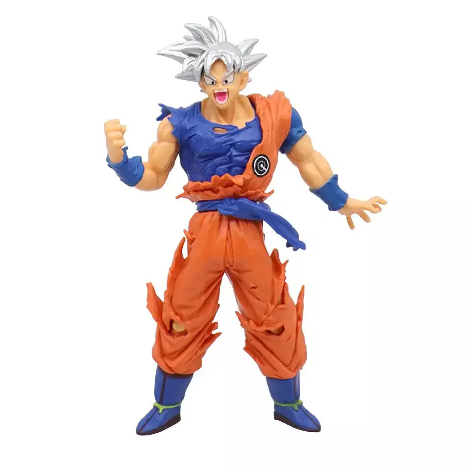 Anime dragon ball z super saiyan son goku vegeta anime figura de ação modelo presentes estatuetas colecionáveis para crianças 18cm