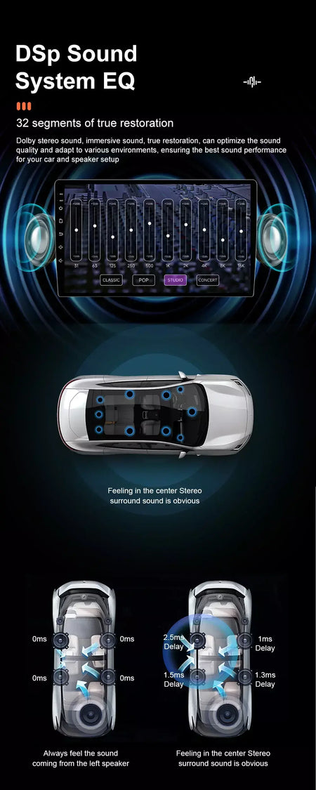 Rádio do carro carplay android 15 para ford fiesta mk 6 para ford fiesta mk 7 2008 - 2019 reprodutor de vídeo multimídia tela sensível ao toque gps automático