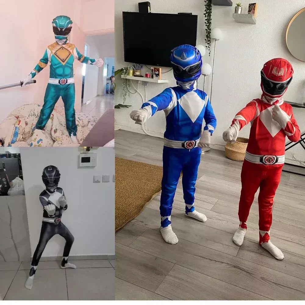 Adulto morpher super-herói samurai sentai shinkenger rangers cosplay fantasia máscara de fantasia de halloween para homem menino