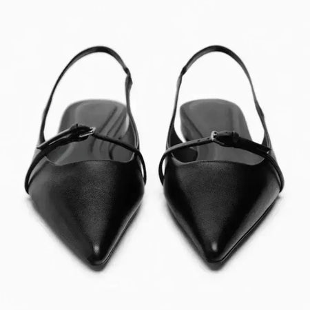 Sandálias pretas para mulheres, senhora de escritório mulas, sapatos baixos confortáveis, plus size, nova moda, verão