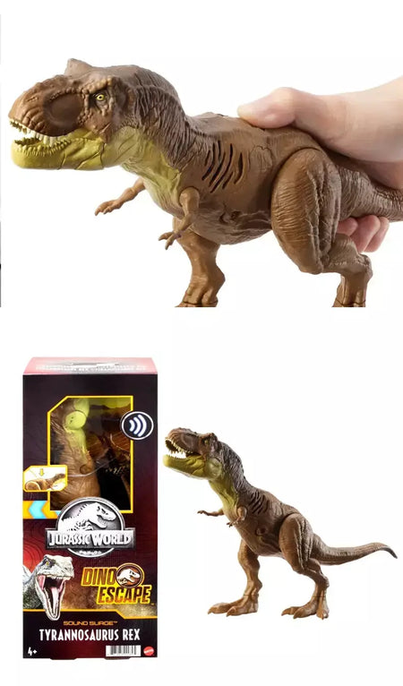 Figura de ação jurássica do dinossauro do mundo para crianças, brinquedos originais para meninos, Tiranossauro Rex, Tiranossauro Rex, Giganotossauro, Figura Anime