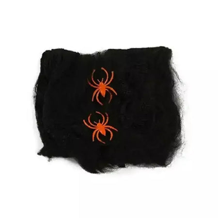 Halloween preto assustador aranha gigante enorme teia de aranha decoração de halloween para casa barra casa assombrada adereços férias decoração ao ar livre