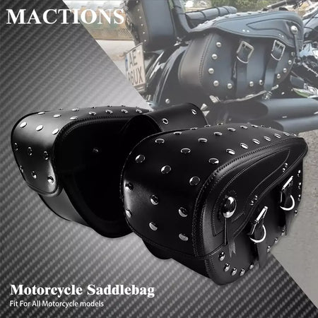 Motocicleta bagagem alforje ferramenta cauda lado saco de couro à prova dwaterproof água para harley touring dyna sportster softail glide estrada menino gordo