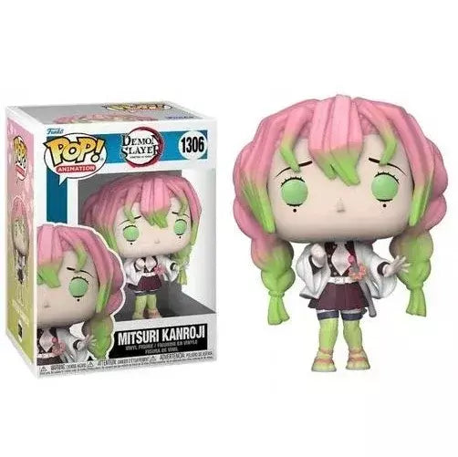 Funko Pop Demon Slayer Nezuko Kamado 868 # Mitsuri Kanroji 1306 # Inosuke Hashibira 875 # Tanjiro Kamado 867 # Enmu 1158 # Brinquedos modelo