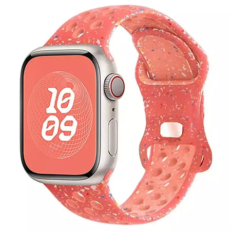 Correia Desportiva Respirável para Apple Watch, Band, Correa, iWatch Series 8, SE, 7, 6, 5, 9 Ultra, 44mm, 49mm, 45mm, 40mm, 41 milímetros, 38 milímetros, 42 milímetros