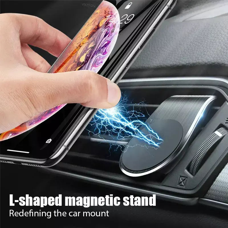 Suporte magnético do telefone do carro, montagem de ventilação de ar, gps, smartphone, suporte móvel no suporte do carro para iphone, samsung, xiaomi