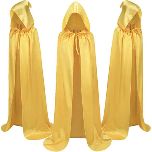 Capa preta com capuz para adultos, robe medieval com cadarço, bruxa, vampiro, cosplay, halloween, carnaval, festa de máscaras