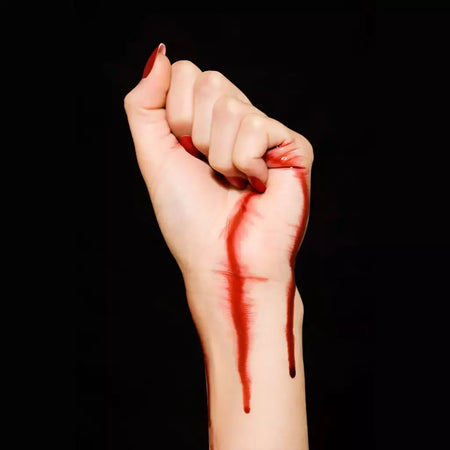 Cos ultra-realista sangue falso/simulações humano humano dentes hematofoiéticos/adereços vomitando comestível pulpbtmv halloween