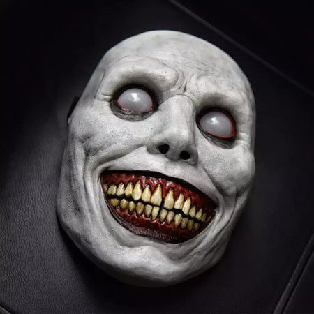 Assustador máscara de halloween demônios sorridentes máscaras faciais de terror o mal cosplay adereços festa masquerade máscara de halloween acessório de roupas