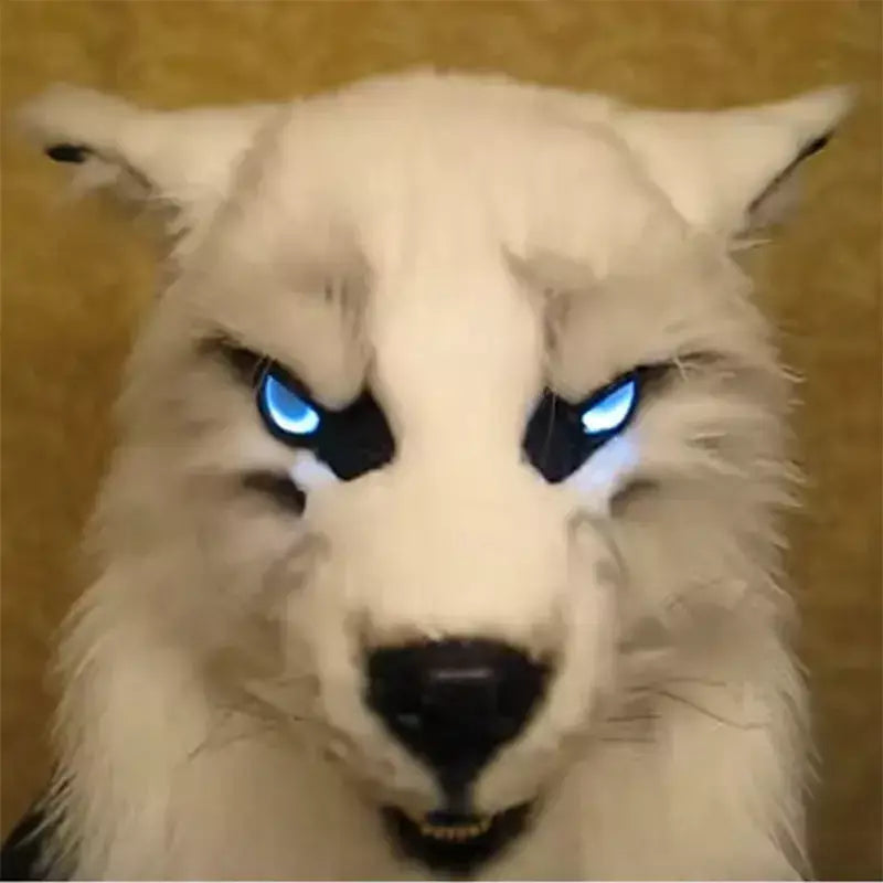Máscara de animal bandana festa de halloween traje vestir-se com alças elásticas animal selvagem cosplay acessórios para adultos crianças