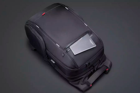 Kingsons bolsa masculina à prova d'água, mochila para laptop de 17 polegadas com carregamento usb externo, mochila antifurto para laptop, multicamadas
