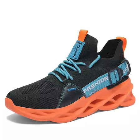 Venda quente moda roxo tênis casuais das mulheres dos homens lâmina tênis de corrida tamanho grande 48 luz respirável sapatos esportivos masculino malha tênis
