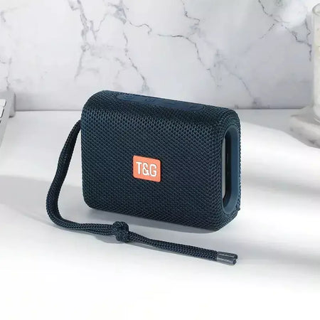 Alto-falante bluetooth tg313 mini amplificador portátil ao ar livre à prova dwaterproof água baixo alta fidelidade caixa de alto-falante luz led suporte cartão tf rádio fm