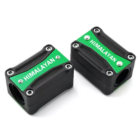 Apto para royal enfield himalayan 400 411 22/25/28mm motocicleta 7 cores barra de acidente do motor proteção pára-choques decorativo guarda bloco