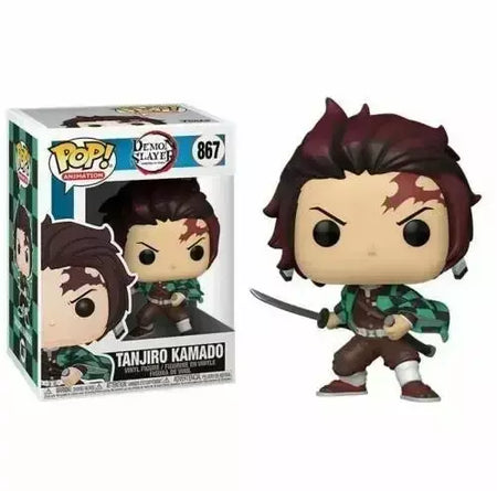 Funko Pop Demon Slayer Nezuko Kamado 868 # Mitsuri Kanroji 1306 # Inosuke Hashibira 875 # Tanjiro Kamado 867 # Enmu 1158 # Brinquedos modelo