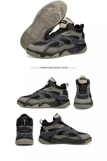 Baasploa inverno homens tênis de couro moda casual à prova dwaterproof água sapatos esportivos para homem de pelúcia quente masculino tênis antiderrapante ao ar livre