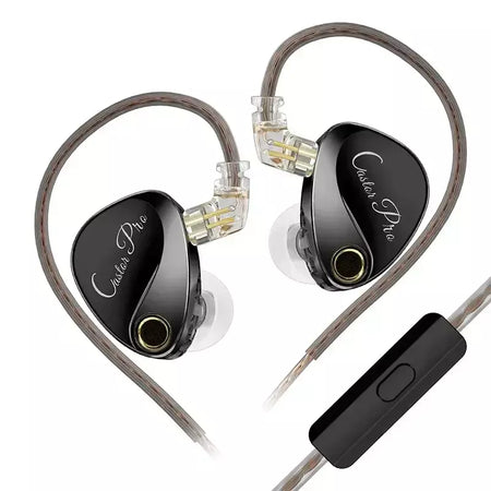 KZ Castor PRO Fone de ouvido intra-auricular HiFi Bass Dinâmico Fones de ouvido sintonizáveis de última geração Harman Target com fones de ouvido de graves aprimorados