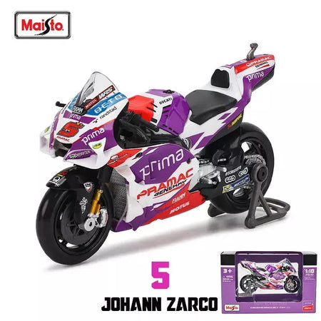 Maisto 1:18 NOVA Equipe Ducati Lenovo 2023 # 1 Bagnaia Champion Moto GP Racing fundição liga modelo de motocicleta coleção presente brinquedo
