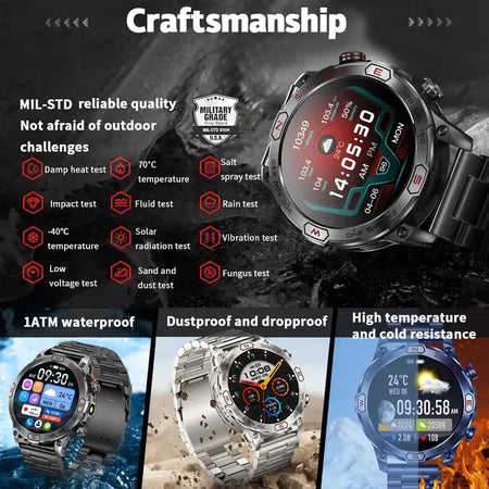 Xiaomi amoled relógio inteligente masculino 450 mah bateria rastreador de fitness ip68 à prova dip68 água bluetooth chamada smartwatch para xiaomi