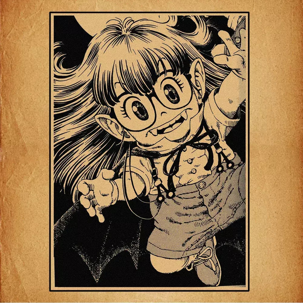 Japonês em torno do anime retro dragon ball cartaz goku gohan vegeta piccolo friza pintura em tela impressão arte da parede presente das crianças