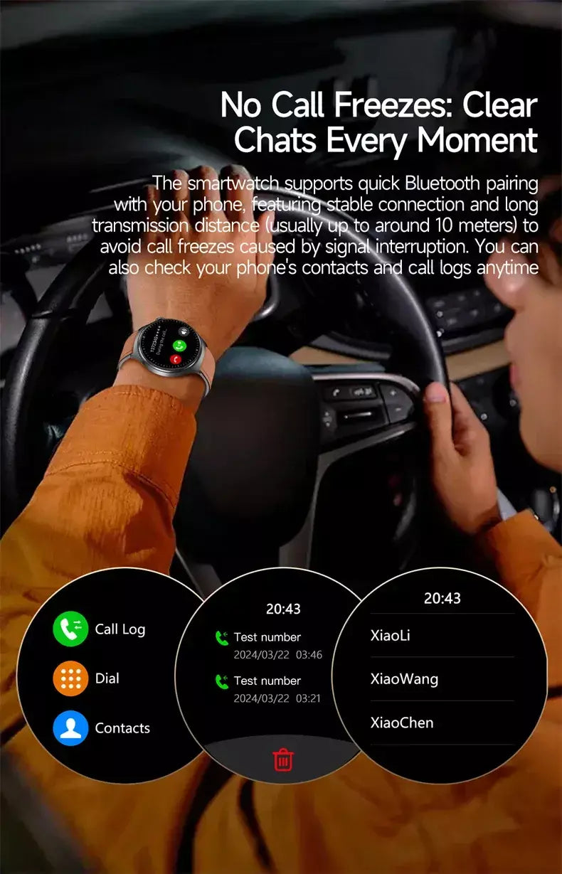 2026 novo relógio inteligente masculino feminino exame micro-físico ecg + ppg oxigênio no sangue ácido úrico pressão arterial safira smartwatch masculino