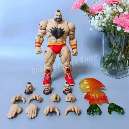 Tempestade brinquedos rua lutador figura de ação st wangief figuras coleção os desafadores finos aangief estatueta modelo móvel brinquedos