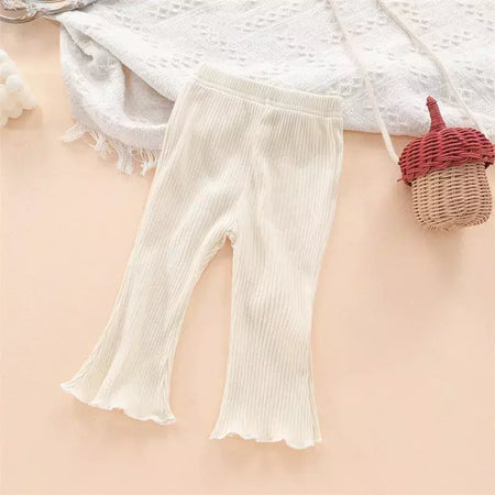 Calças de bebê verão calças finas recém-nascidos menino estiramento da criança meninos menina roupas cor sólida roupas infantis para crianças