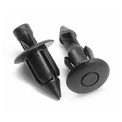 10/20/30 pçs 6mm preto rebite carenagem corpo guarnição painel prendedor clipes de parafuso para honda suzuki kawasaki acessórios da motocicleta peças