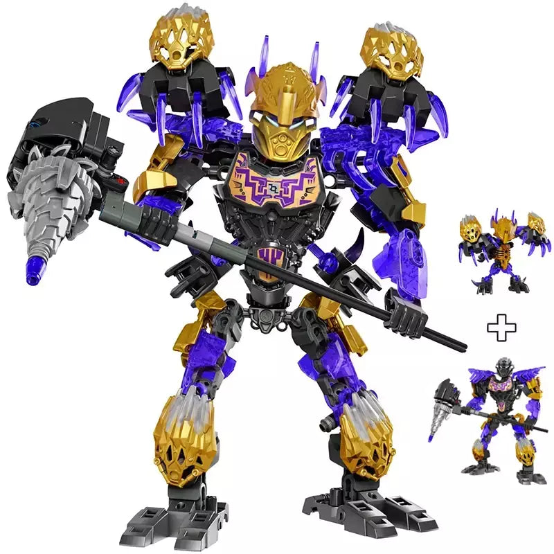 Bionicle Warriors Crânio Figuras de Ação Coleção Blocos de Construção Umarak Uxar Máscara Mestre Storm Beast Anime Tijolos Brinquedo Presentes para Crianças