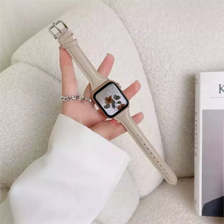 Pulseira de couro para Apple Watch, Banda, Pulseira, Ultra 9, 7, SE, 3, 4, 6, 8, 44mm, 40mm, 41mm, 42mm, 38 milímetros, 49 milímetros, 44 milímetros, 45 milímetros