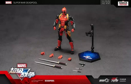 ZD Toys Deadpool & Wolverine Figuras de ação Deadpool Caixa Wolverine Coleção Figuras de ação para adultos Brinquedo infantil